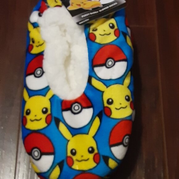 Fuzzy Babba | Shoes | Boys Fuzzy Babba Pokemon Slipper Socks | Poshmark